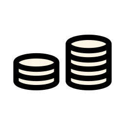 Coin stack icon