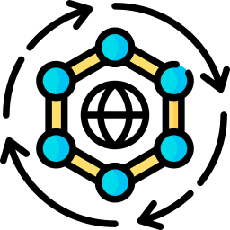 Global network icon