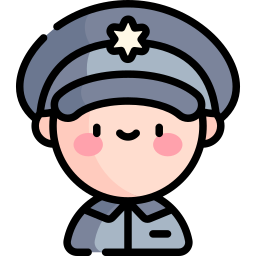 Офицер полиции иконка