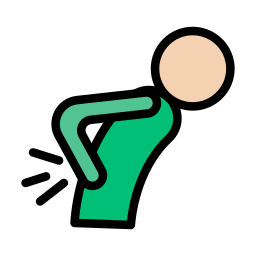 Back pain icon