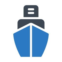 Cargo ship icon