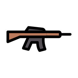 arma de francotirador icono