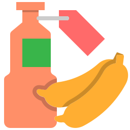 jugo de banano icono