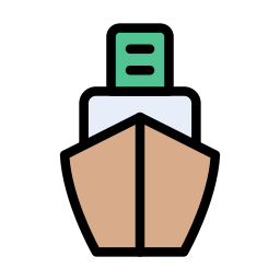 Cargo ship icon