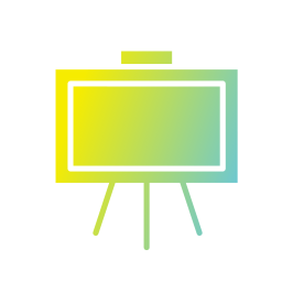 Canvas holder icon