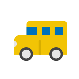 scuola di autobus icona