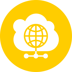 Cloud computing icon