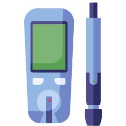 glucosemètre Icône