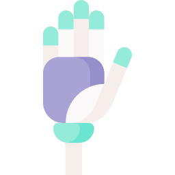 Prosthetic hand icon
