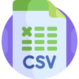 csv Icône