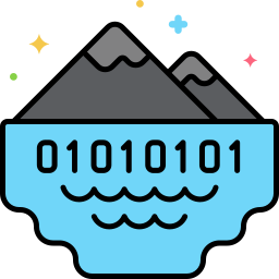 jezioro danych ikona