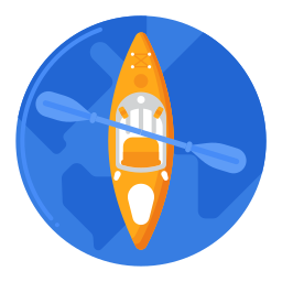 Kayaking icon