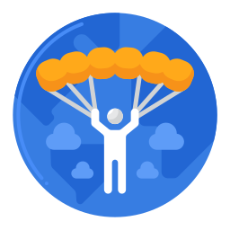 gleitschirmfliegen icon