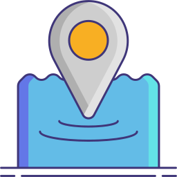 geographisches positionierungs system icon