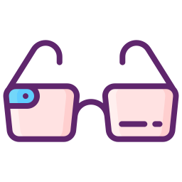lunettes connectées Icône