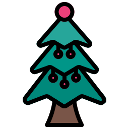 Christmas tree icon