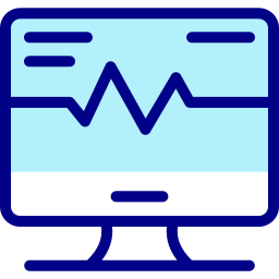 sistema di monitoraggio icona