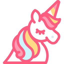 unicorno icona