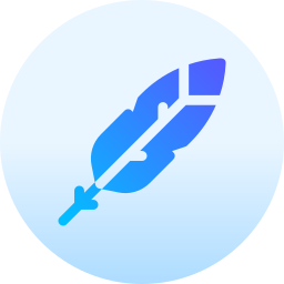 Feather pen icon