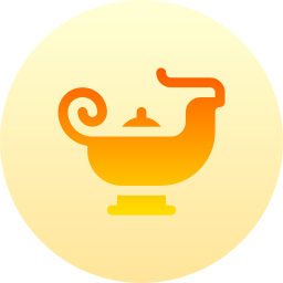 Magic lamp icon