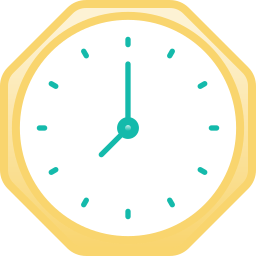 Wall clock icon