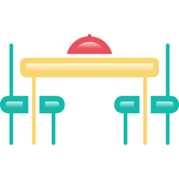 Dining table icon