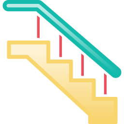 escaleras icono