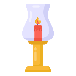 Candle holder icon