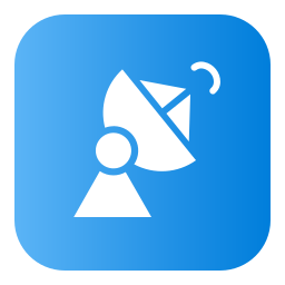 Satellite dish icon