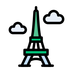 Eiffel tower icon