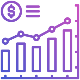 Chart bars icon