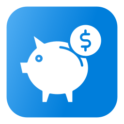 Piggy bank icon