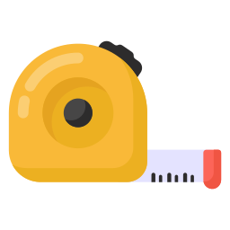 Measuring tape icon