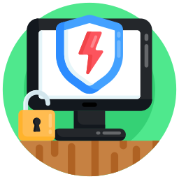 Cyber security icon