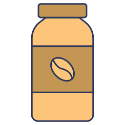 Coffee jar icon
