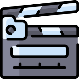 Clapperboard icon