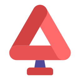 Emergency sign icon