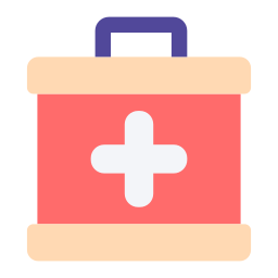 First aid kit icon