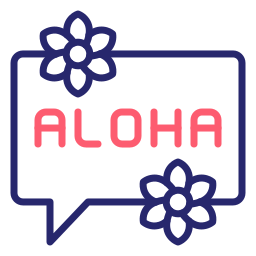 aloha Ícone