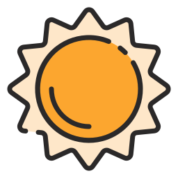 Sun icon