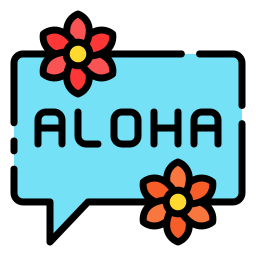 aloha Ícone