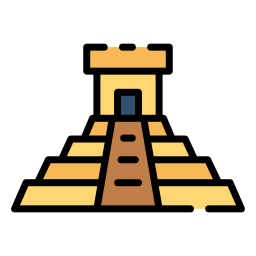 Пирамида майя иконка