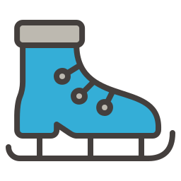 Ice skating icon