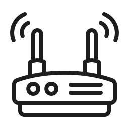 Wireless router icon