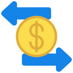 Money transfer icon