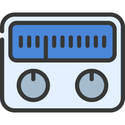 Electric meter icon