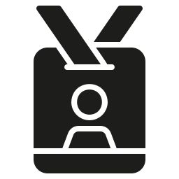 Press card icon
