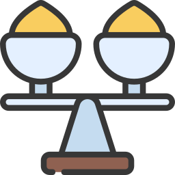 Balance scale icon