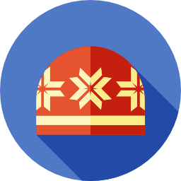 Winter hat icon