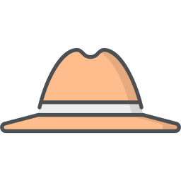 chapéu de palha Ícone
